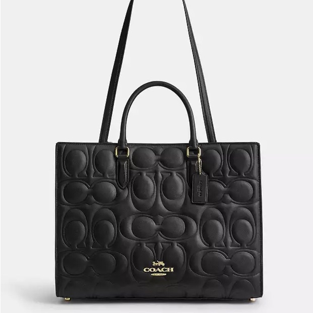 Coach Maggie Tote Bag in Signature Leather BNWT